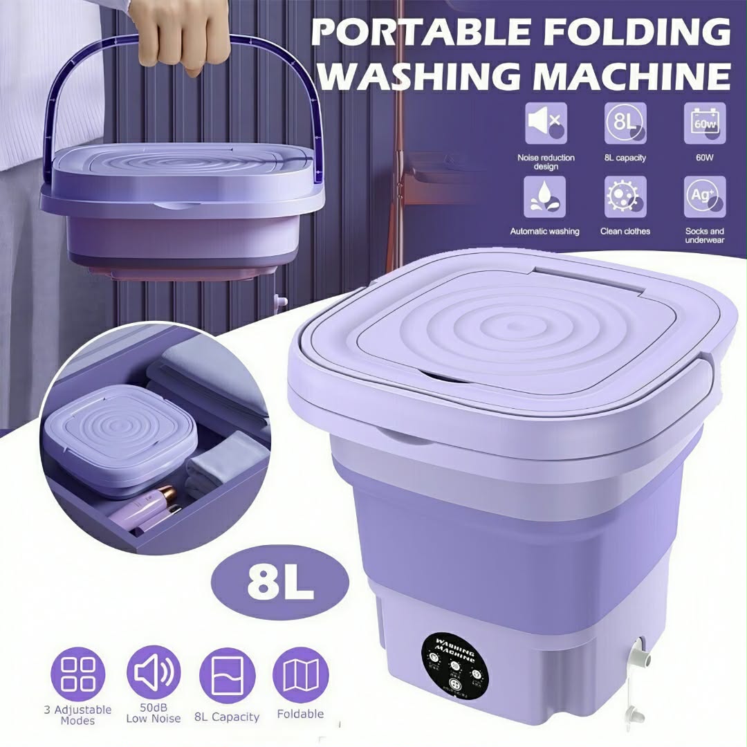 Mini Portable Folding Washing Machine