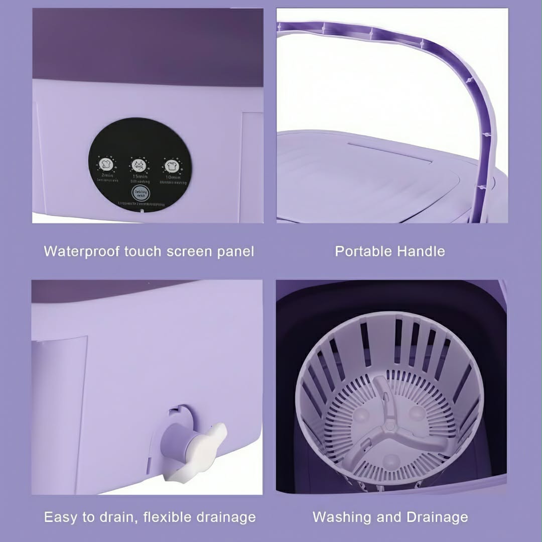 Mini Portable Folding Washing Machine