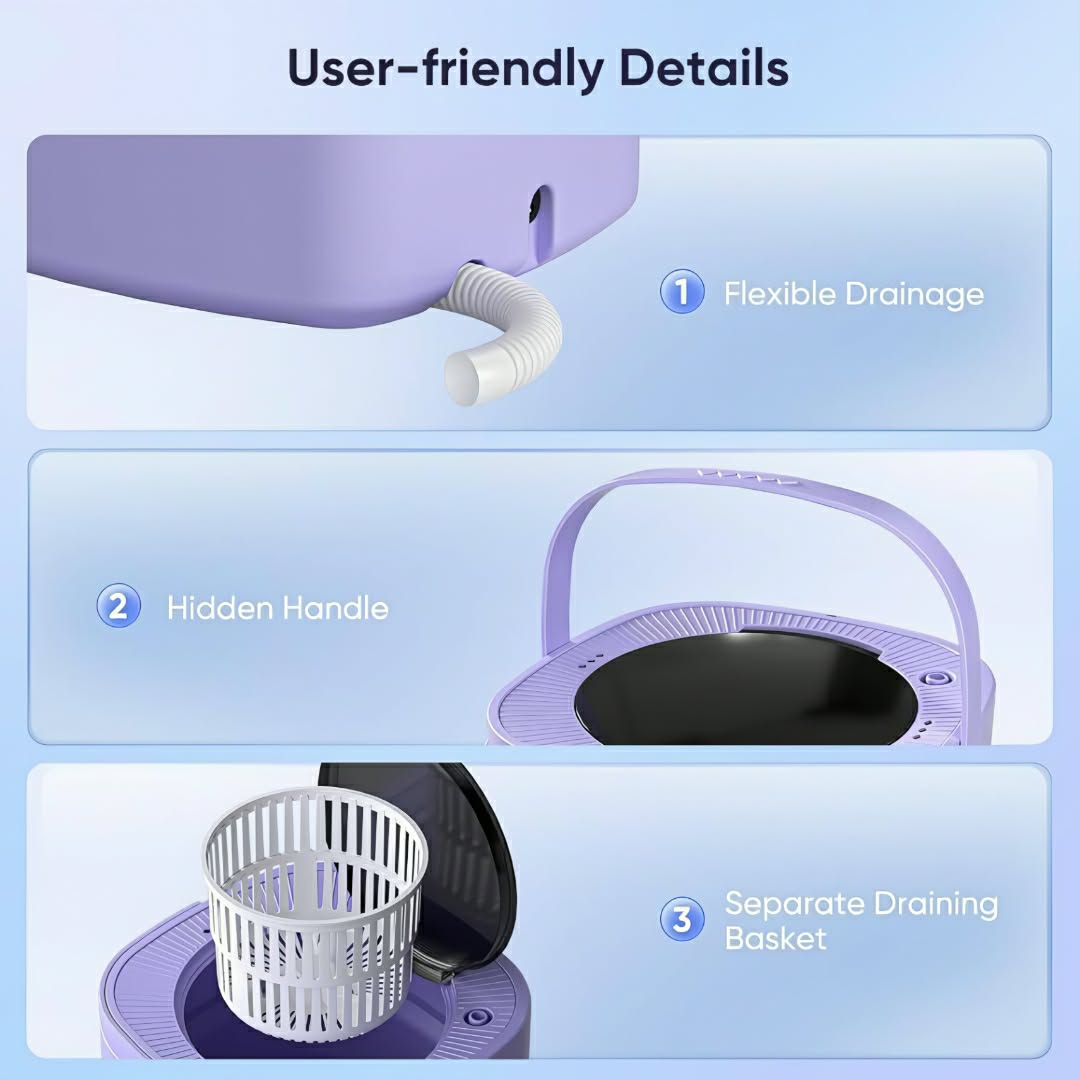 Mini Portable Folding Washing Machine